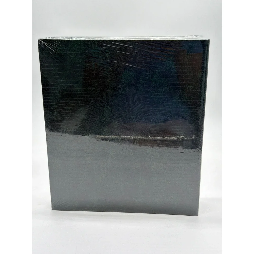 Pioneer Photo Album LM-100 Forest Green Lizard 100 Magnetic Pages 3-Ring Binder